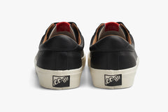 VM001 LEATHER LO - Black/White D6