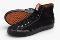 VM003 CANVAS HI - Black/Black/White D9