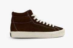 VM003 SUEDE HI - Choc Brown/White D8