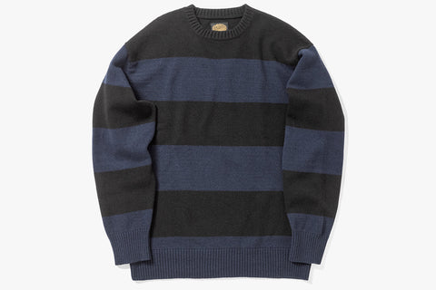 WOOL SWEATER 2022/23 - Black/Navy