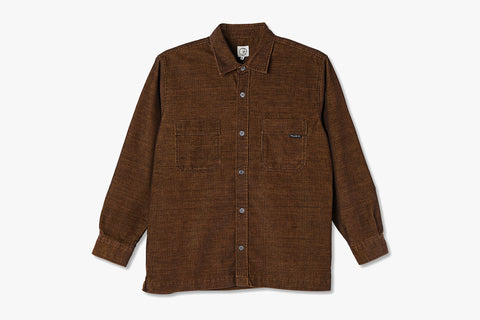 CORD SHIRT - Caramel