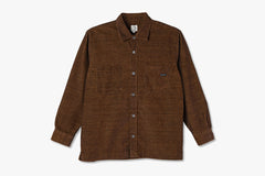 CORD SHIRT - Caramel