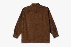 CORD SHIRT - Caramel