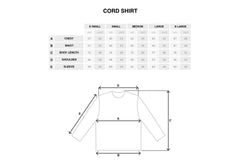 CORD SHIRT - Cedar