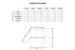 POLAR FLEECE PULLOVER 2.0 - Black/Ivory
