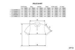 PATTERNED POLO SHIRT - Ivory/Black