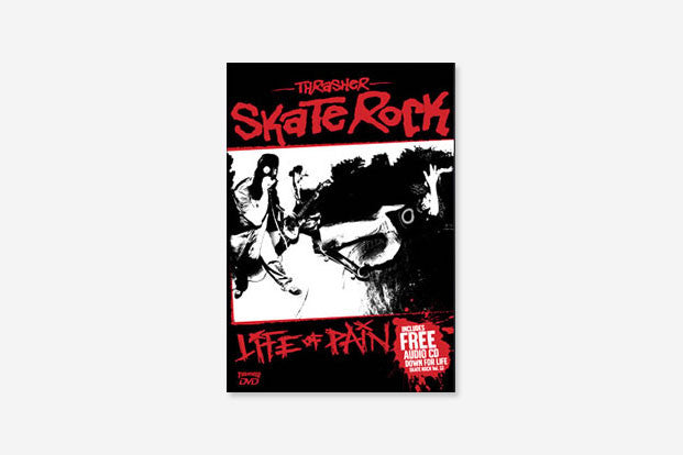 THRASHER SKATE ROCK LIFE OF PAIN - styrus